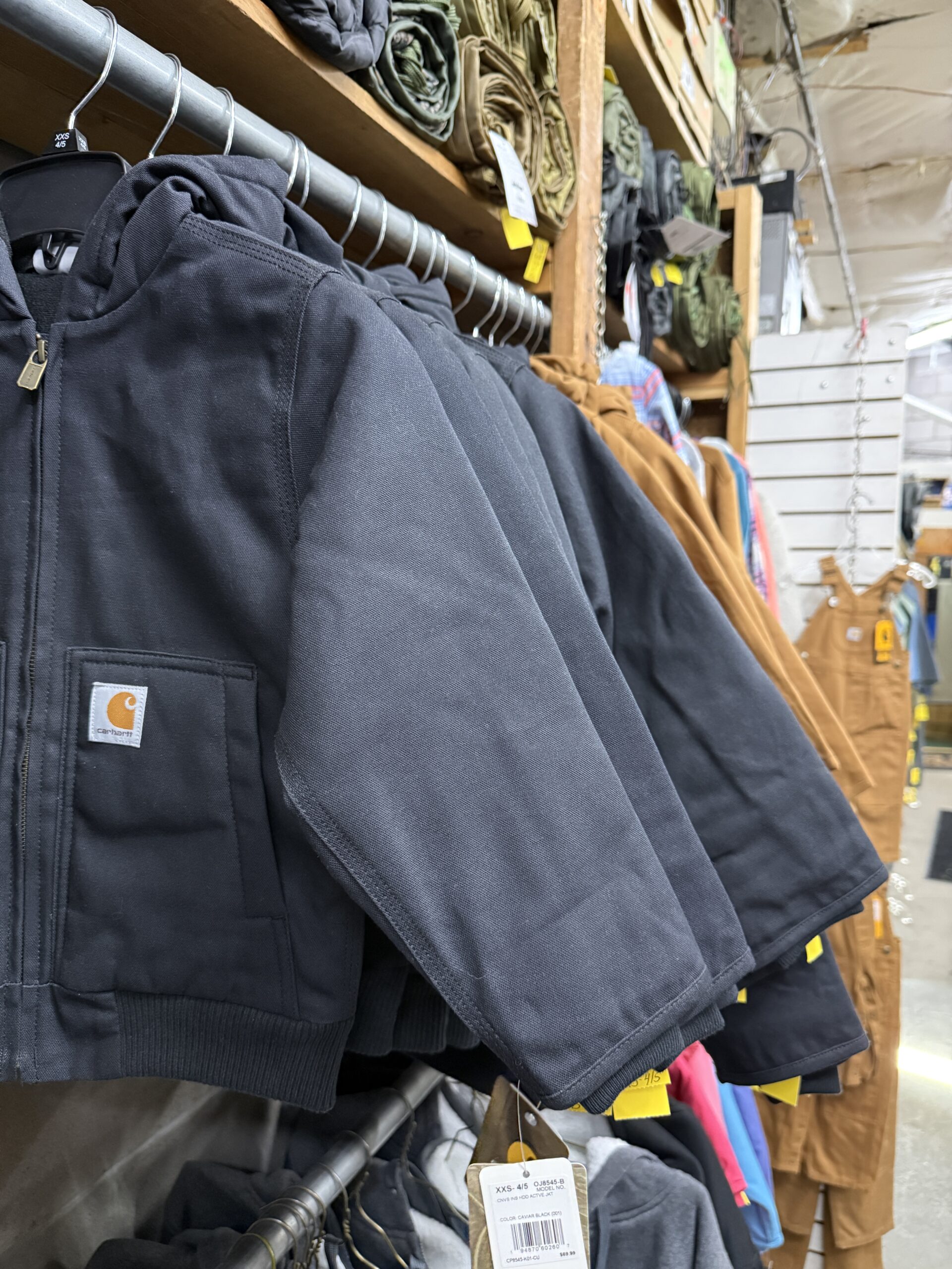 Kids' clothing at The Surplus Store