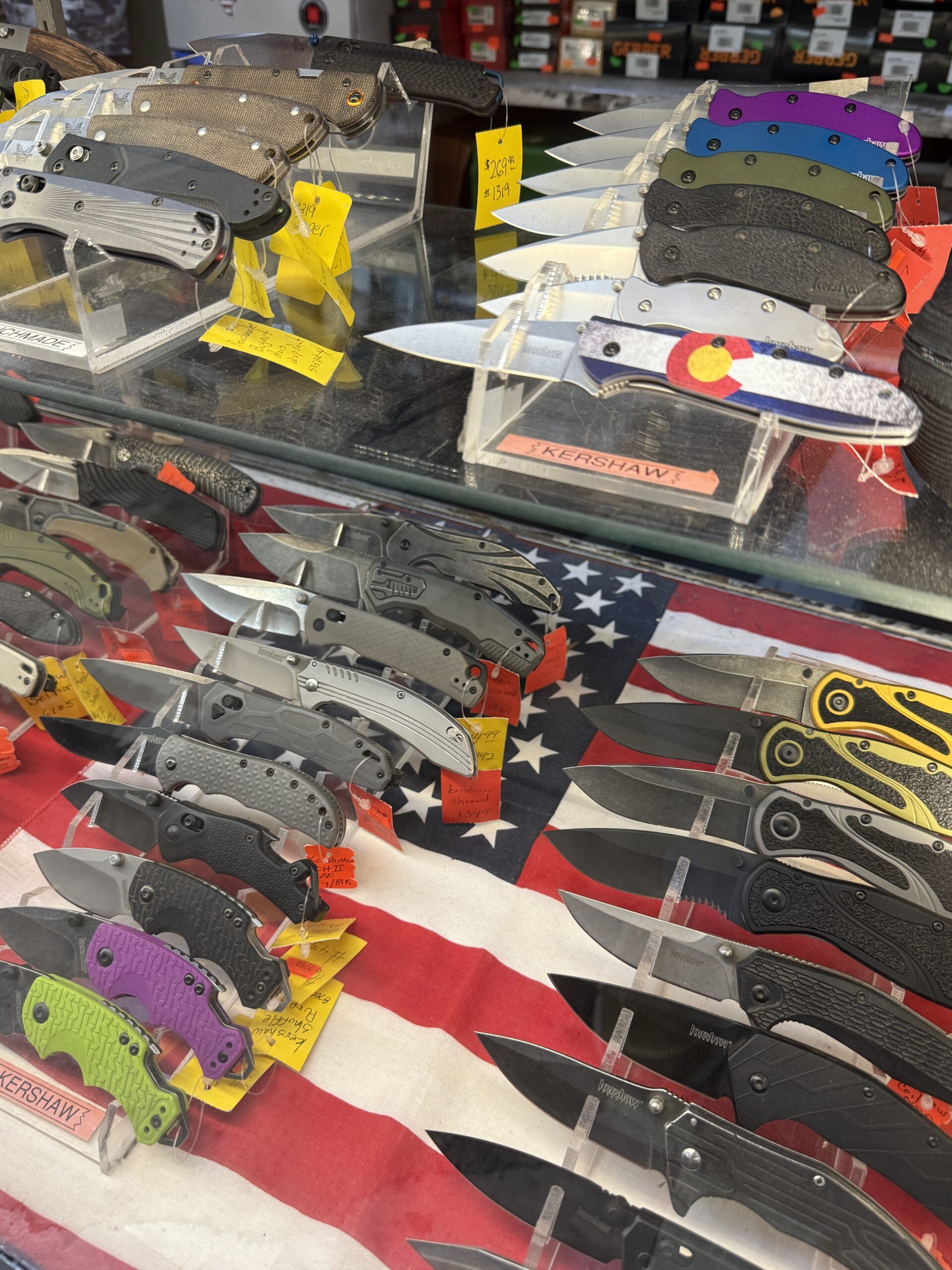 Knives and multi-tools at The Surplus Store