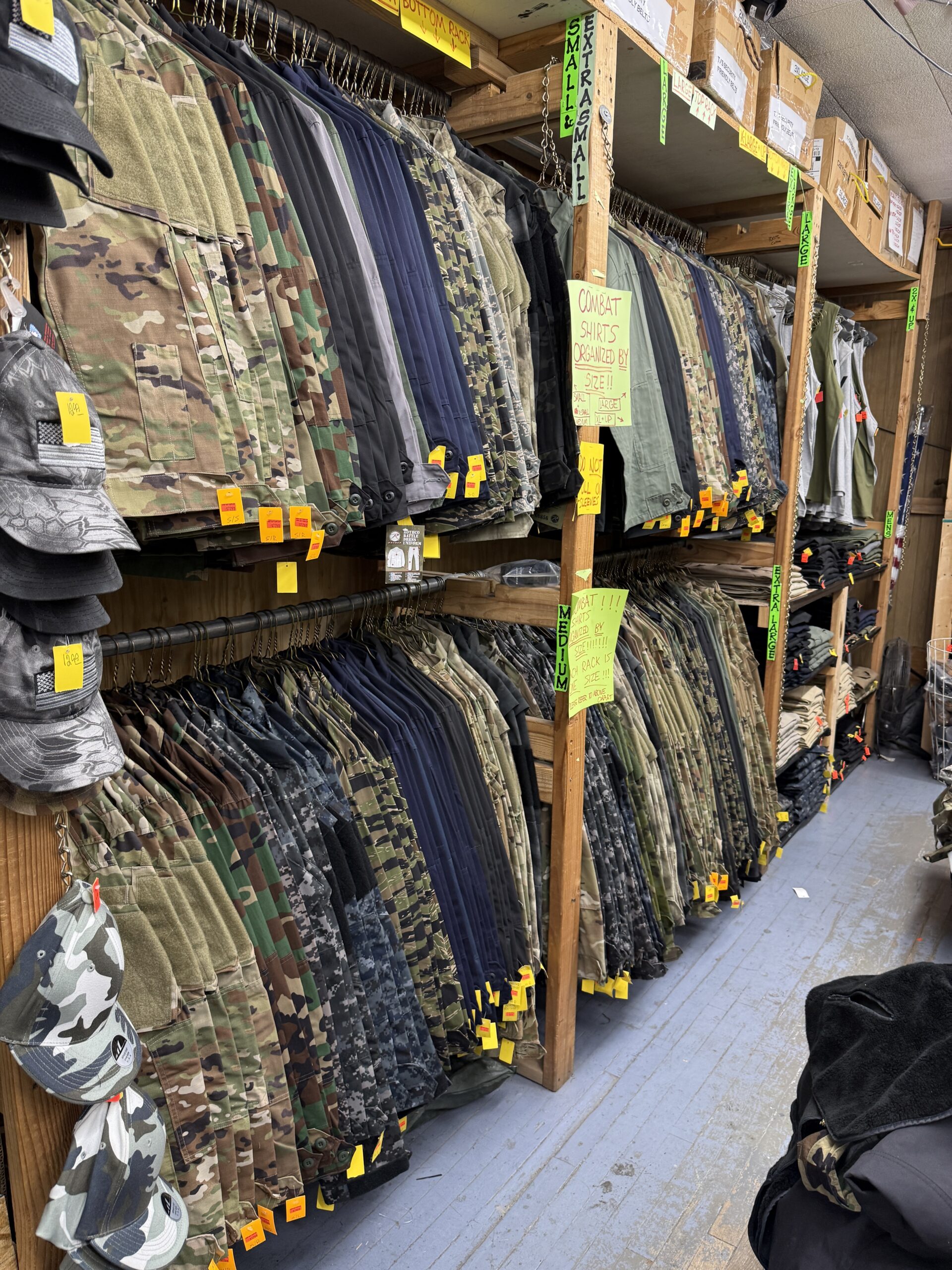 Military surplus and tactical gear at The Surplus Store