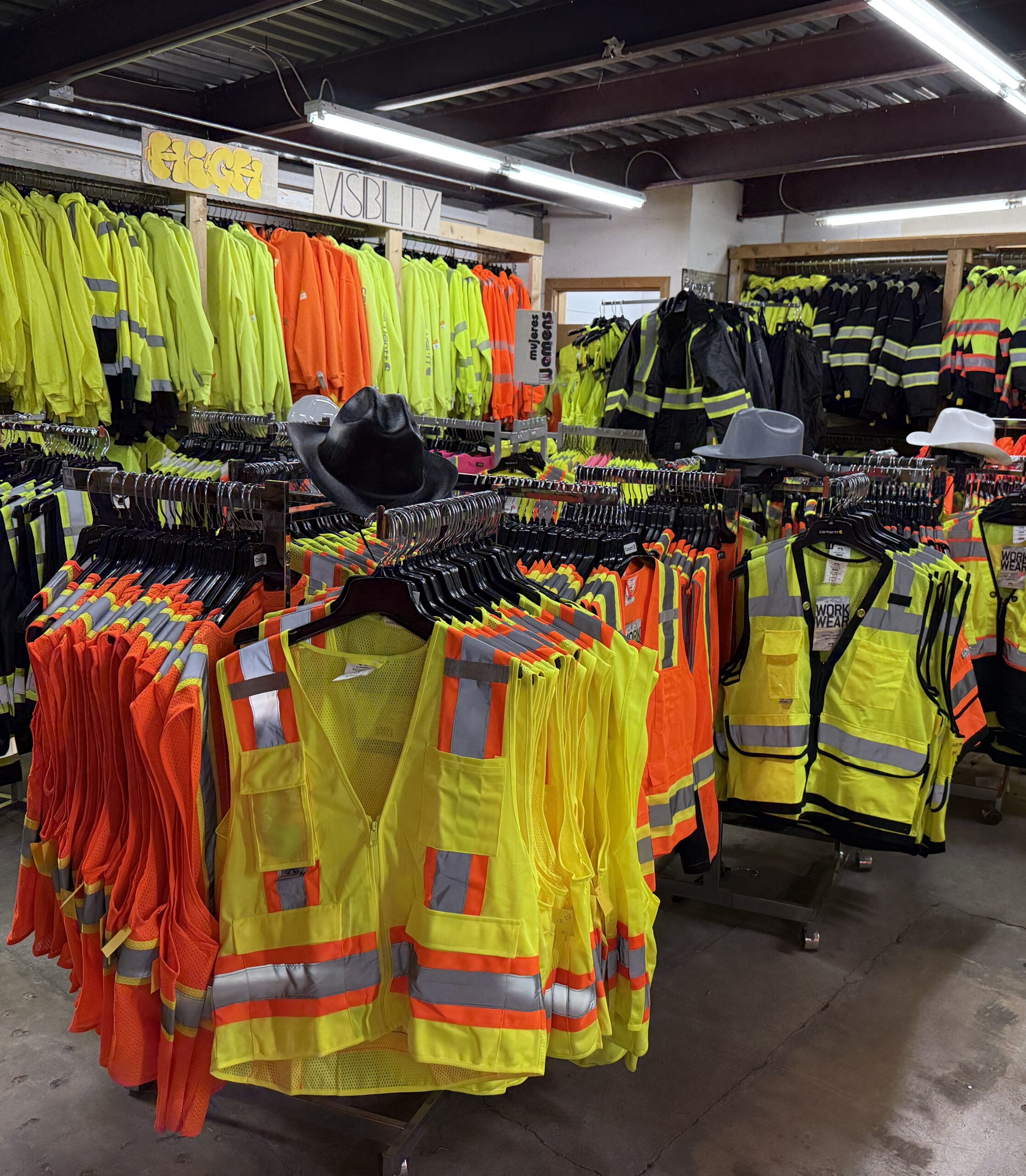 Workwear and hi-vis gear at The Surplus Store